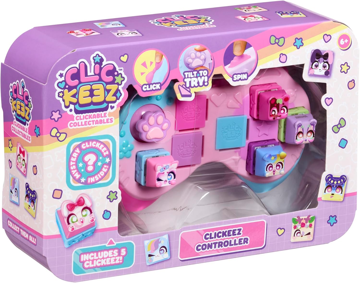 Clickeez Clickee Controller Includes 5 Clickable Keyboard