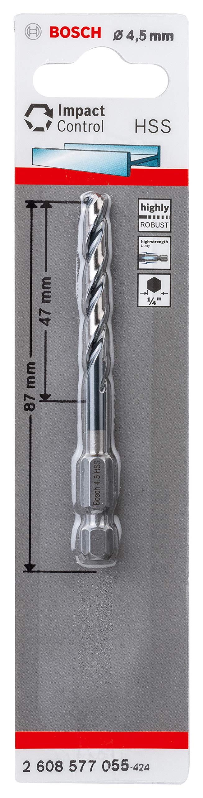 Bosch Professional Bosch Hss Hex Shank Drill Bit