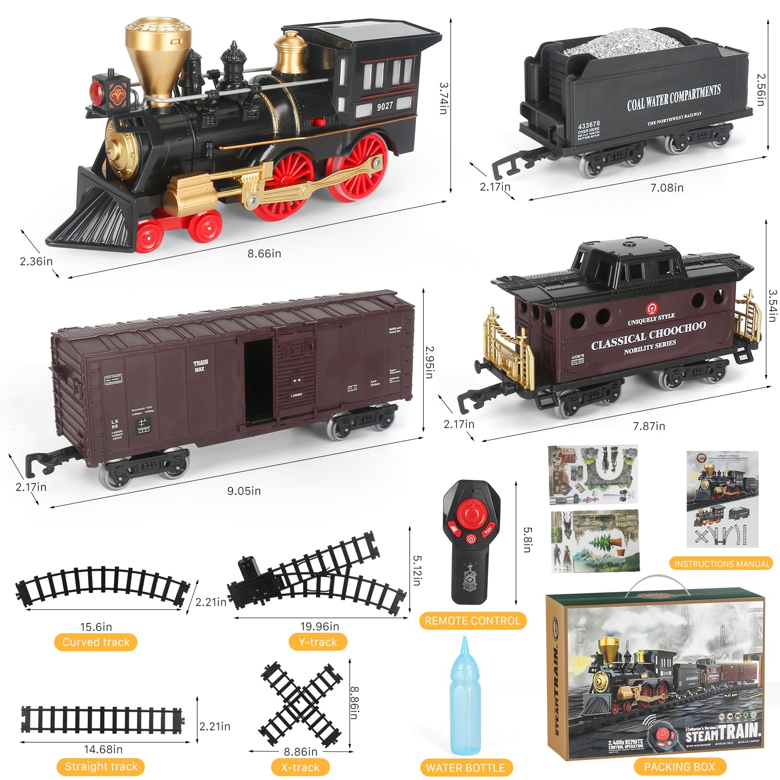 Amazon.co.jp: 子供用列車セット リモコン電車セット 線路のある