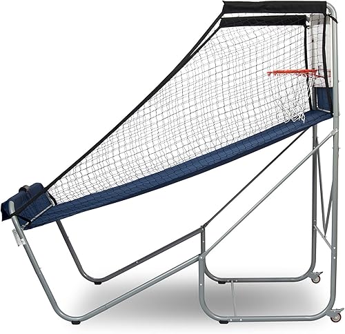 Miniatura 5 de Pop-A-Shot - Inicio Dual Shot con Kansas Jayhawks NCAA Gráficos l Sensor puntuación l 16 modos de juego l 7 bolas l Almacenamiento plegable l para