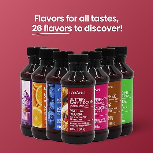 Miniatura 6 de Lorann Oils Emulsión de especias de calabaza mezcla de especias de calabaza genuina, perfecta para aumentar los sabores de otoño en pasteles,