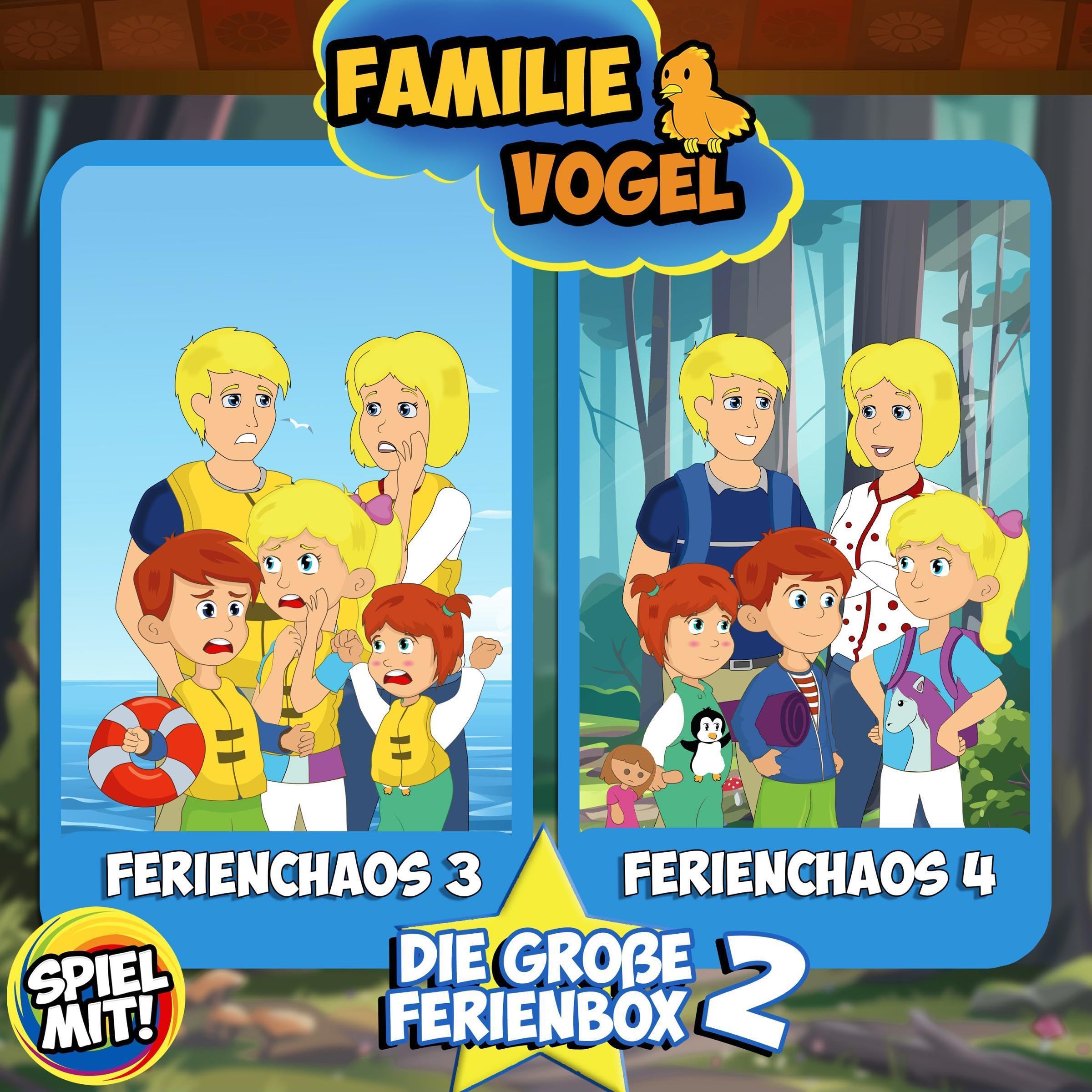 Cover art for Ferienchaos 3 / Ferienchaos 4