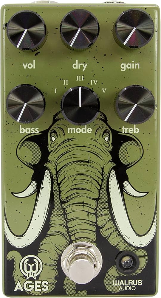 ギター walrus audio AGES Five-State Overdrive Walrus Audio ( ウォルラスオーディオ ) Ages Five State Overdrive