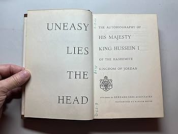 ῌ´ᾃジーニアス 和英辞典ᾷἳῑ Uneasy Lies the Head: The Autobiography of His Majesty King