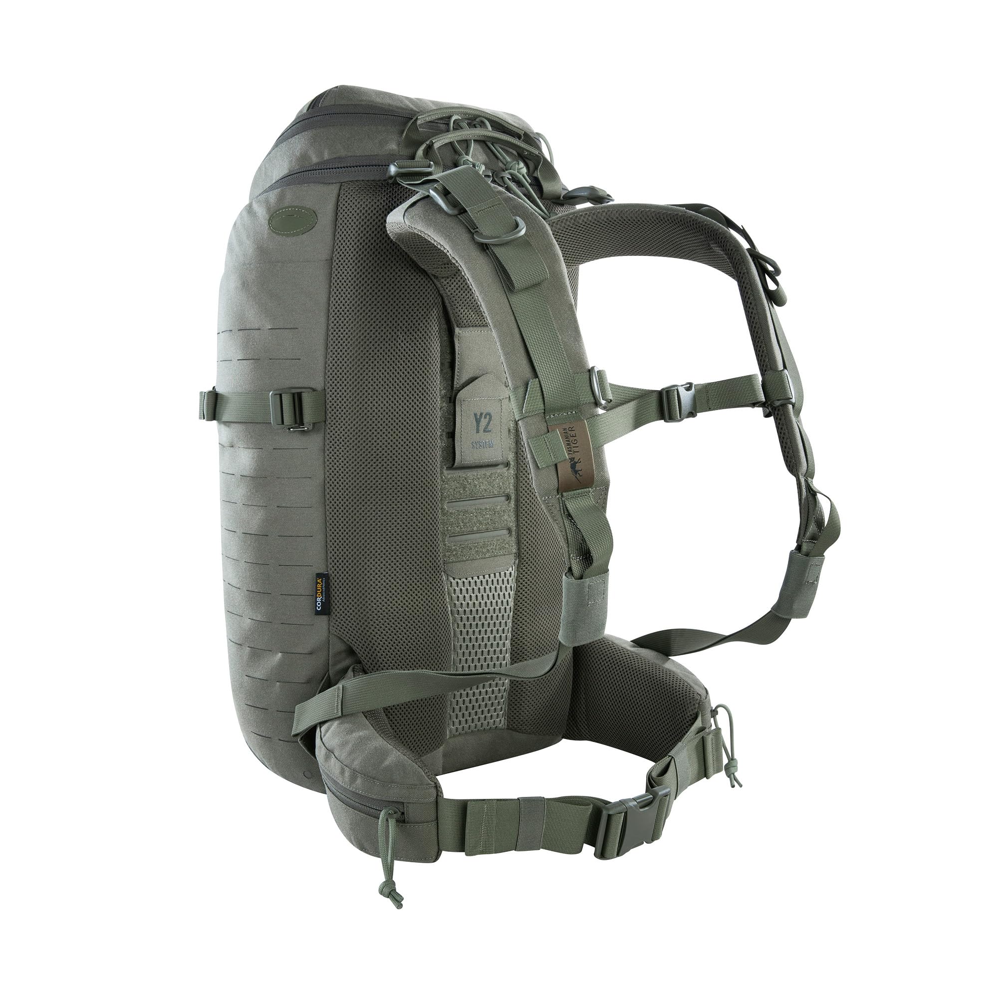 Tasmanian Tiger TT Modular Pack 30 SL Ergonomischer Wander-Rucksack mit Verstellbarer Rückenlänge; Trekking-Rucksack 30 Liter Volumen inkl. 2 Organizer Zusatz-Taschen