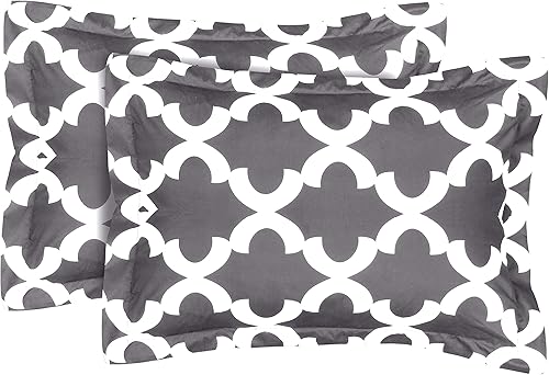 Miniatura 3 de Utopia Bedding - Juego de edredón tamaño matrimonial (gris) con 2 fundas de almohada - Juegos de edredón de cama - Edredón de plumón alternativo -