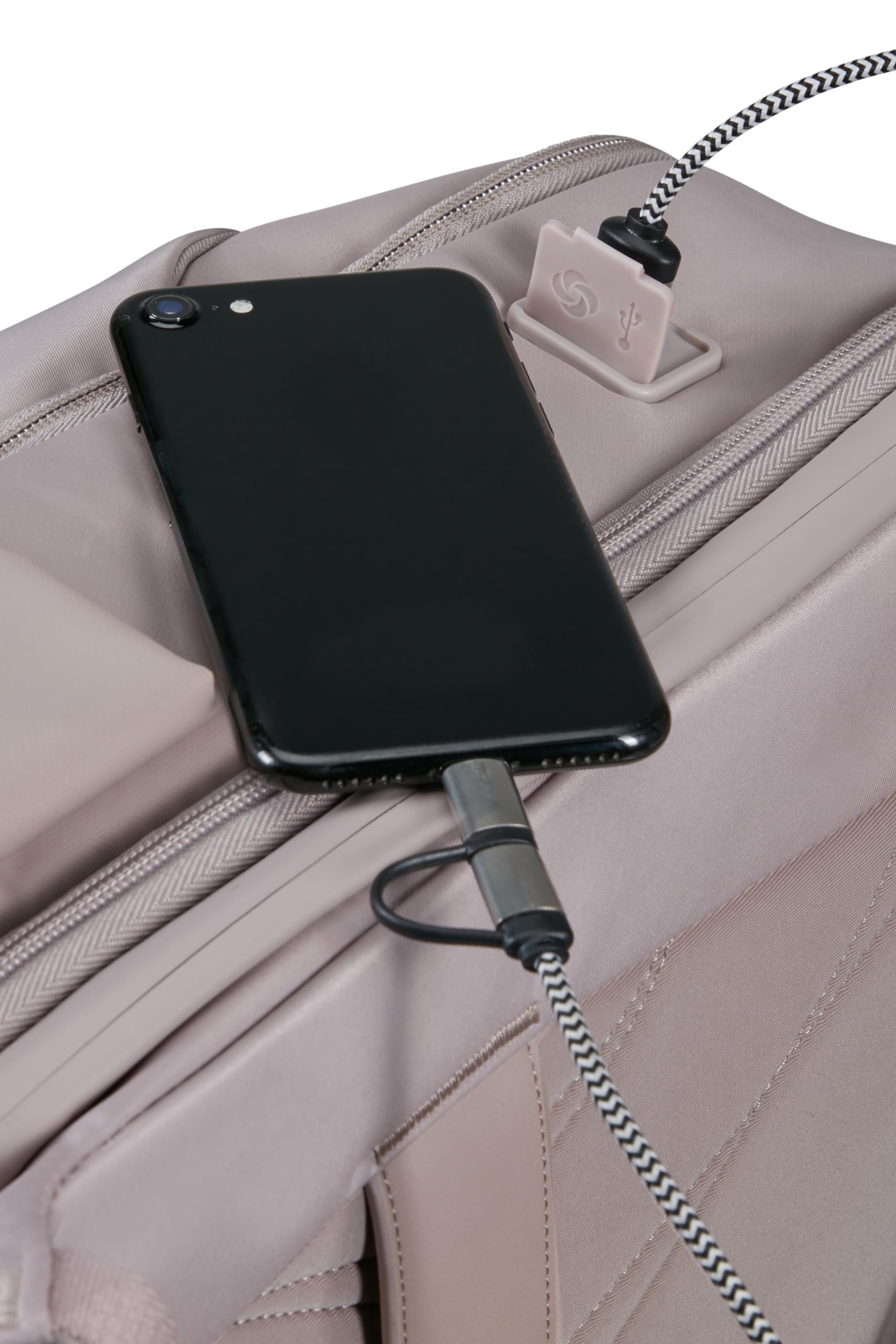 Samsonite Workationist - zaino per laptop con scompartimento di vestiti 15,6 pollici, 43 cm, 17,5 L, rosa (quarzo)