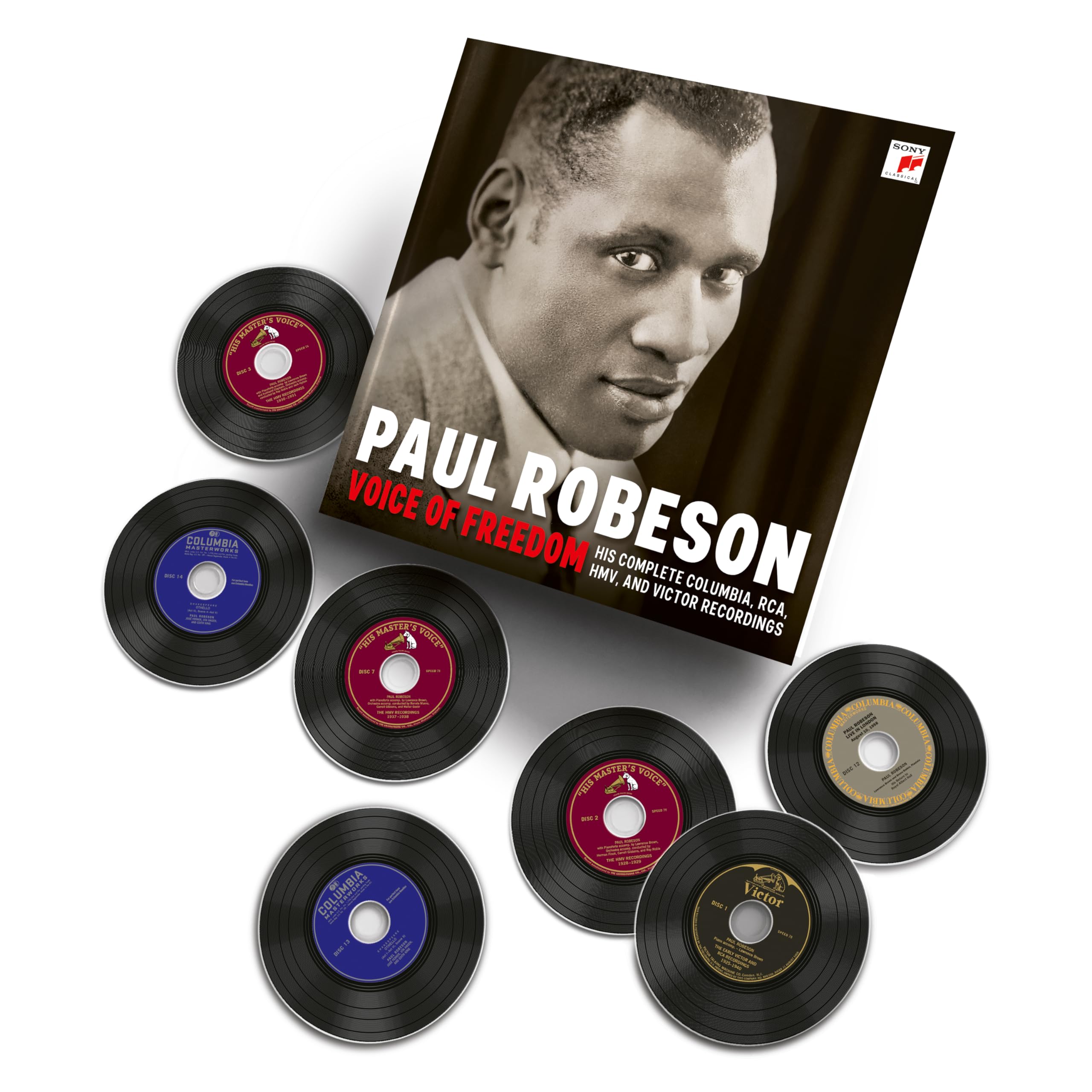 Sony Paul Robeson - Voice Of Freedom: His Complete Columbia, Rca, Hmv And Victor Recordings