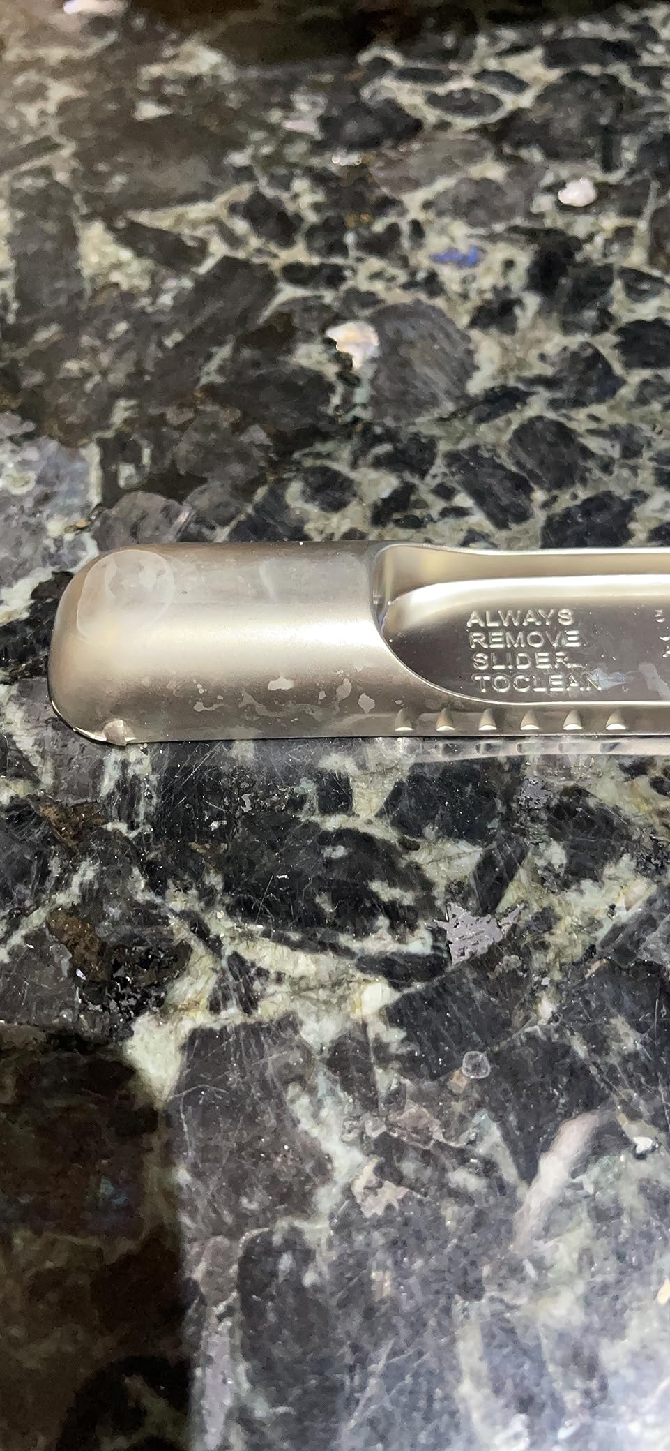 Salvinelli Arcobaleno, set 6 cucchiaio tavola acciaio inox 18/10