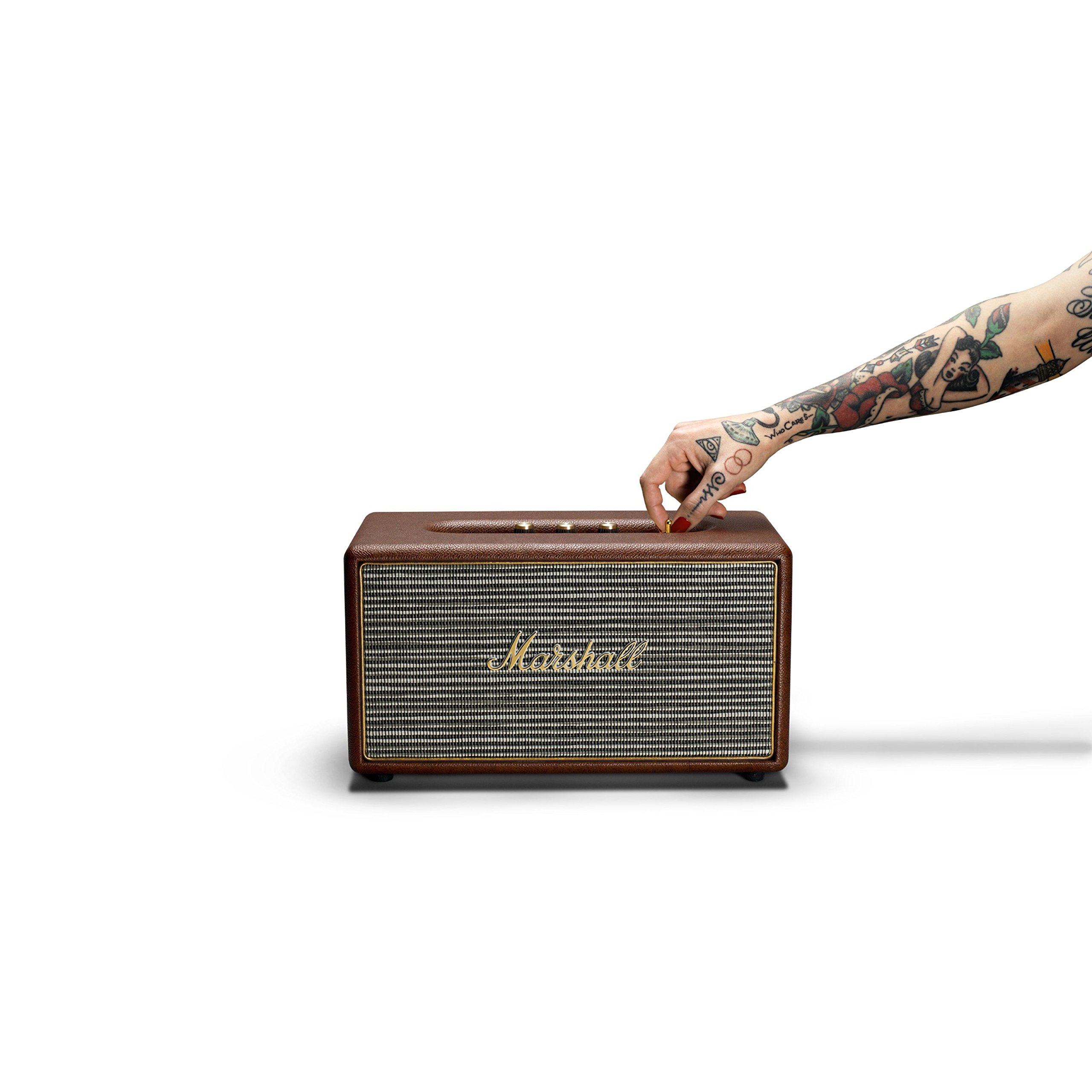 マーシャル　STANMORE Marshall Stanmore głośnik Bluetooth – brązowy (UE) : Amazon