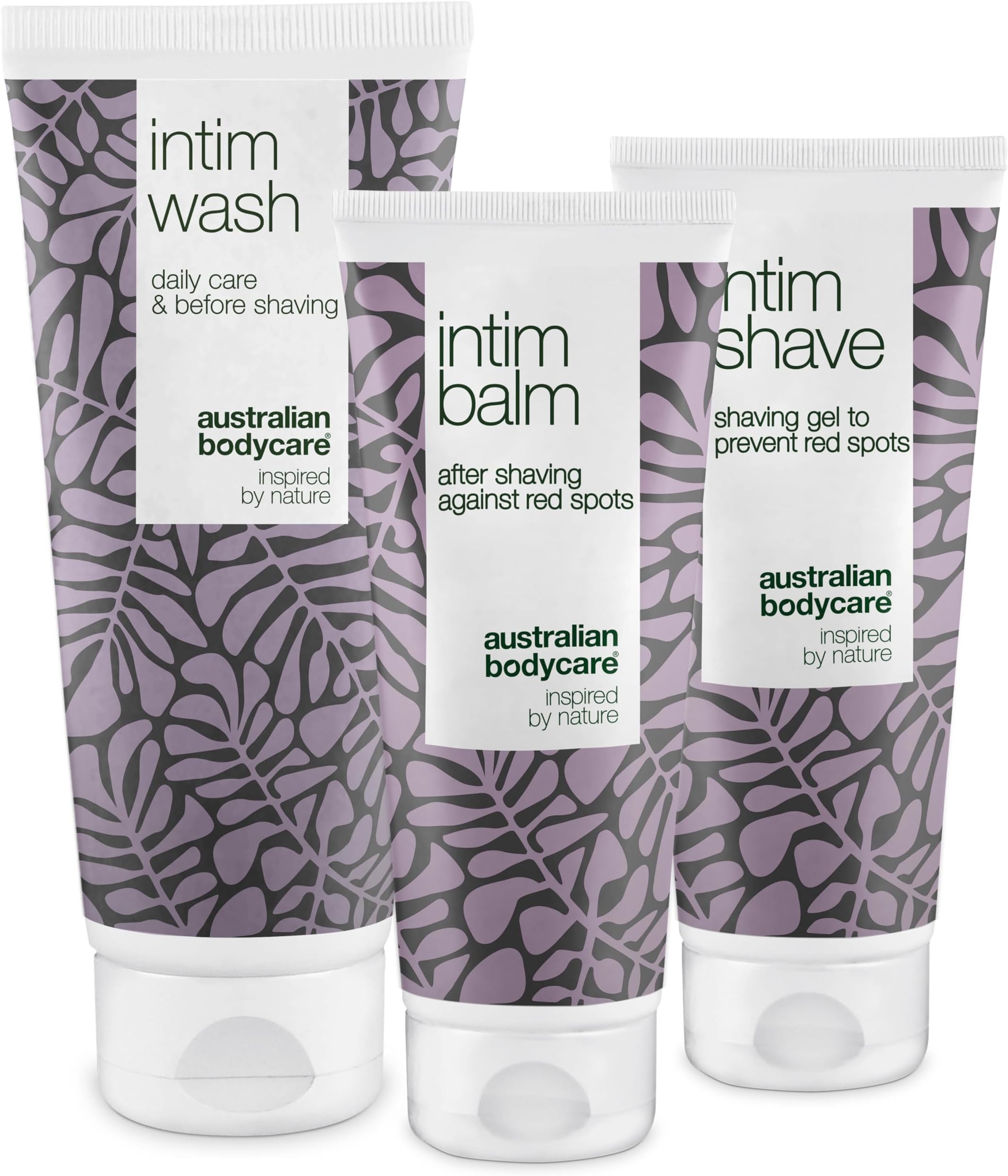 Intimate Shaving KIT – 3 products to get rid of red Bumps, Spots and ingrown Hairs After Shaving. Inside the kit: Intim Wash 200ml, Intim shave 100ml, Intim balm aftershave 100ml | Australian Bodycare