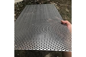 19 Gauge Perforated Expanded Steel Sheet 5mm Aperture, 36"x18"
