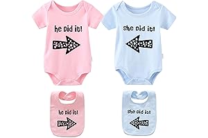 Baby Twins Bodysuits: The Perfect Gift for Your Little Ones
