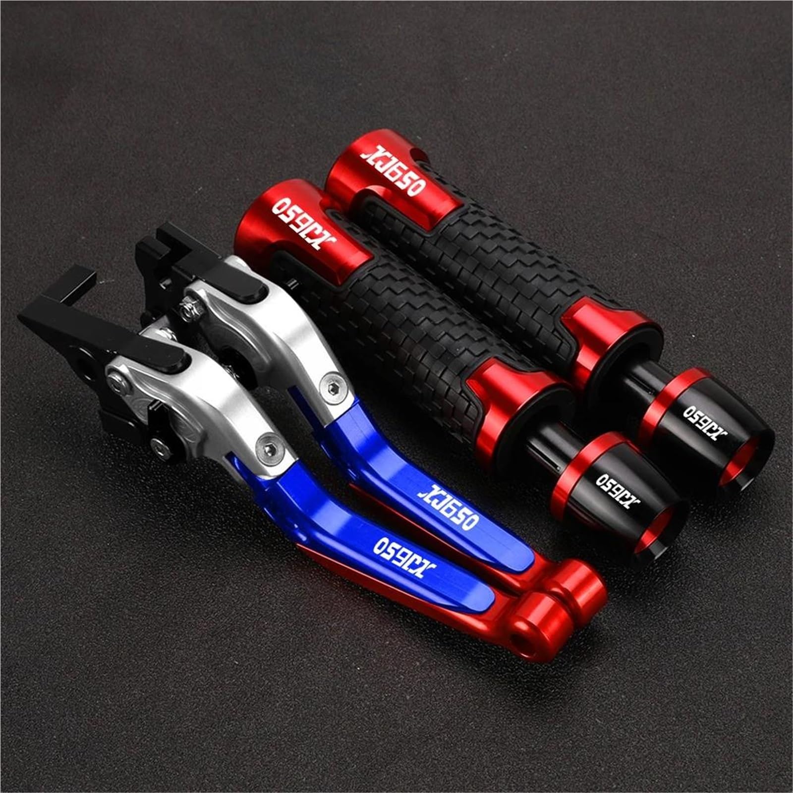 Gquikgw Multi-Colored Replace Motorcycle Handle Bar Extendable Folding Brake Clutch Lever Handlebar For Y-Amaha For Turbo Xj650 1980-1985(Multi-Colored)