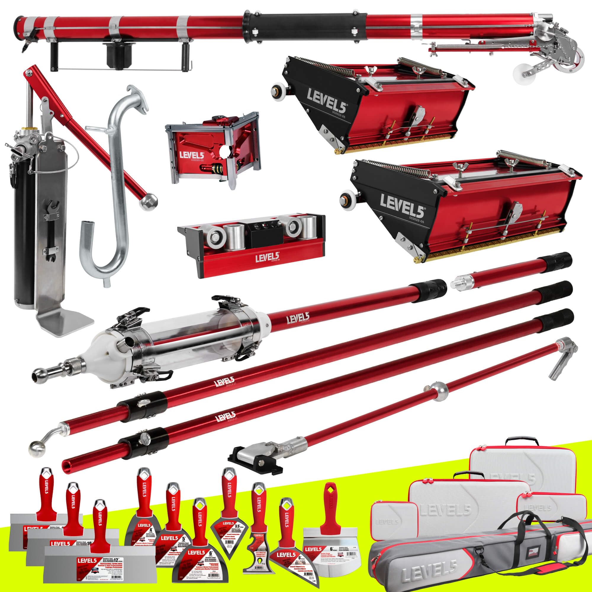 LEVEL5 Automatic Drywall Taping and Finishing Tool Set | 4-660