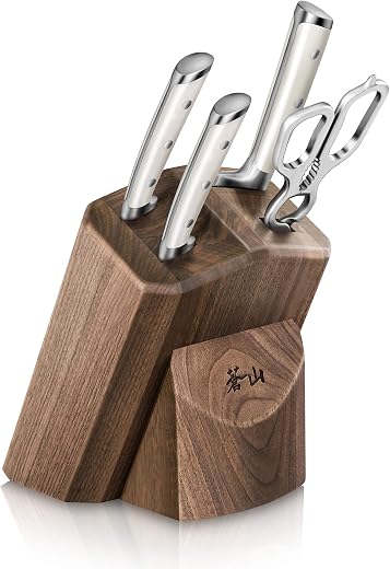 Cangshan S1 Series 1022599 German Steel Forged 17-Piece Knife Block Set , Walnut