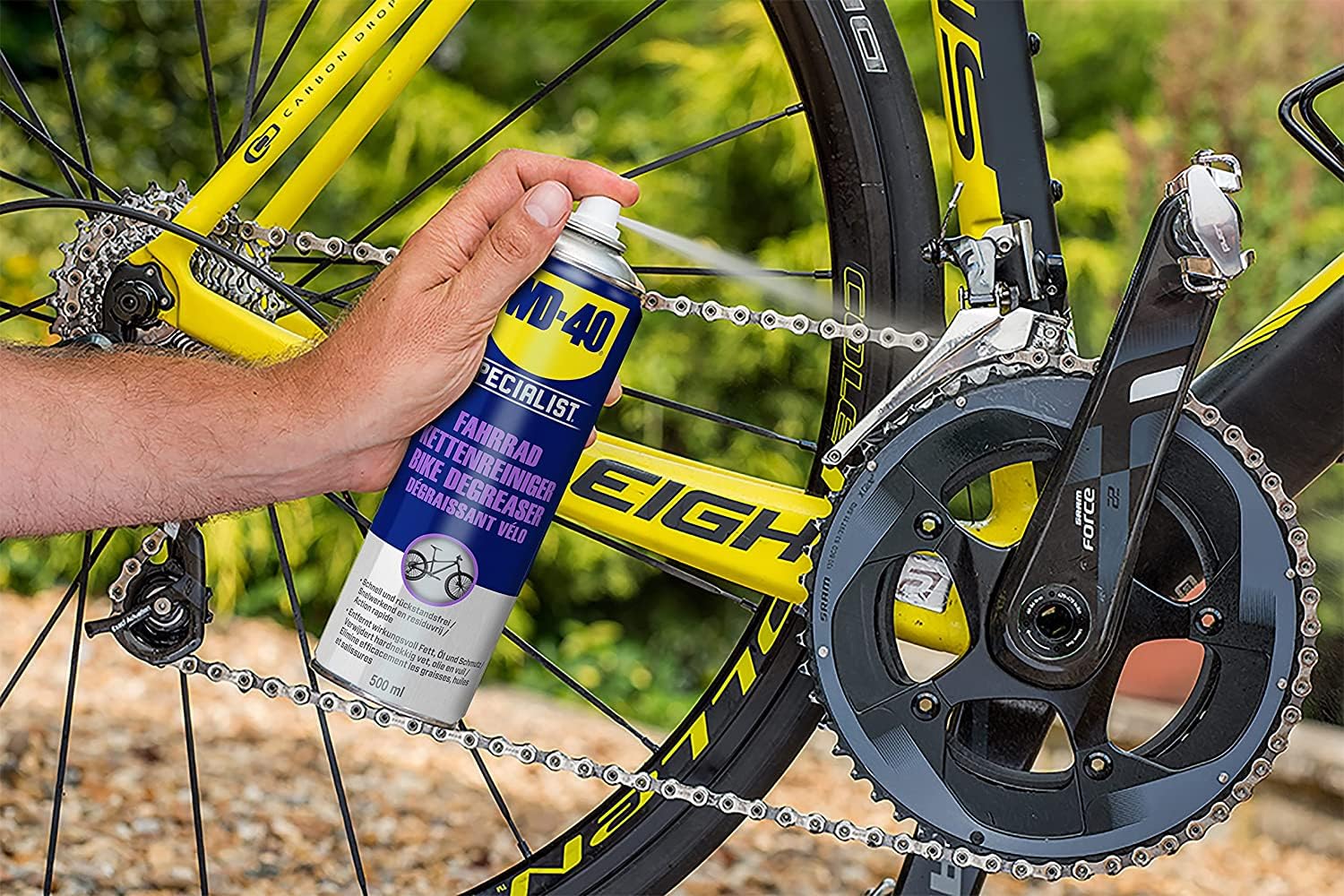 WD-40 Specialist Fahrrad Kettenreiniger 3x500ml, Kettenpflege