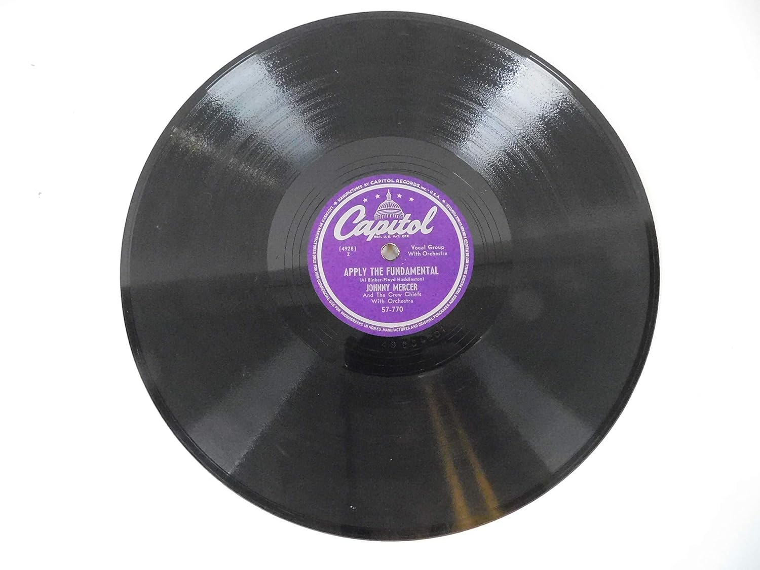 Johnny Mercer I've Been Floating Down the Old Green River / Apply the Fundamental