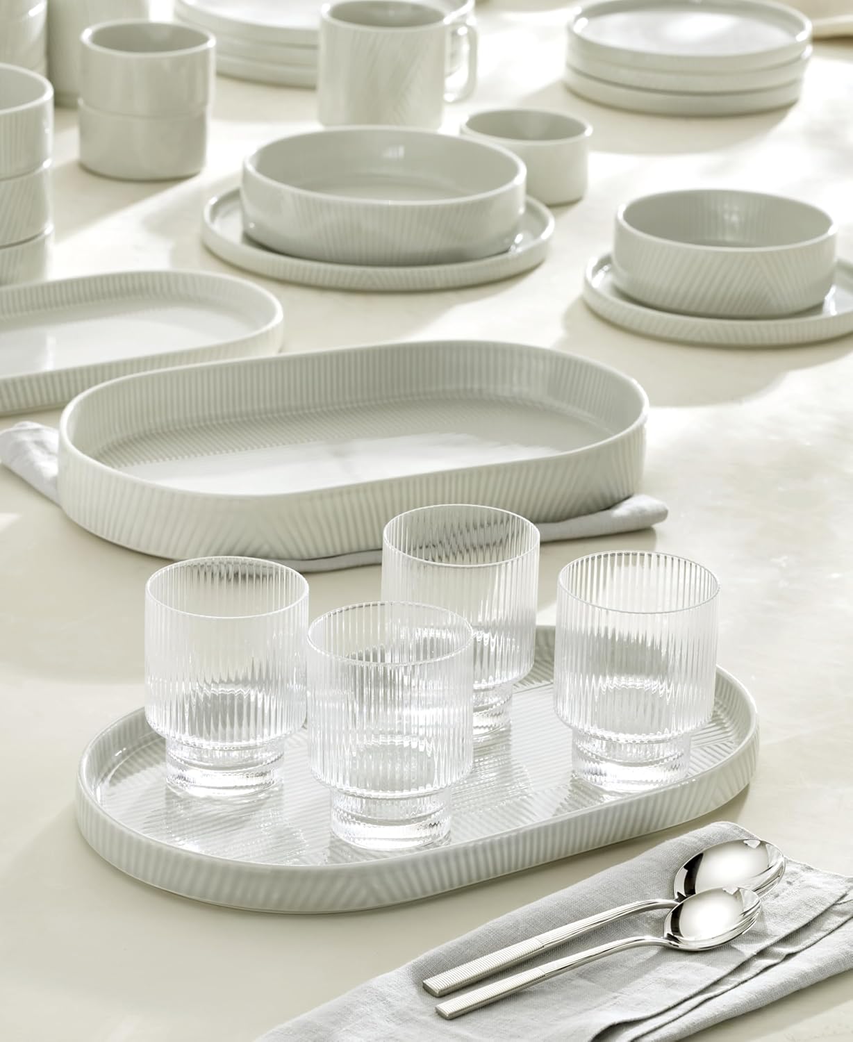 Lenox 897988 Modulus Tumblers, Set Of 4, Clear