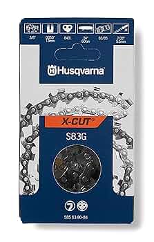 Amazon.com: Husqvarna X-Cut S83G 24 Inch Semi Chisel
