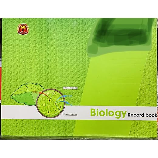 Biology Practical Record Book