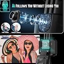 Kratos K28 Premium Advanced AI Powered 70 Inch Auto Pop Up Aluminium Tripod with Smart Sensor,Auto Face Tracking,360° Rotating Stand for Professional Suitable for Mobile & Camera Vlogging gallery image