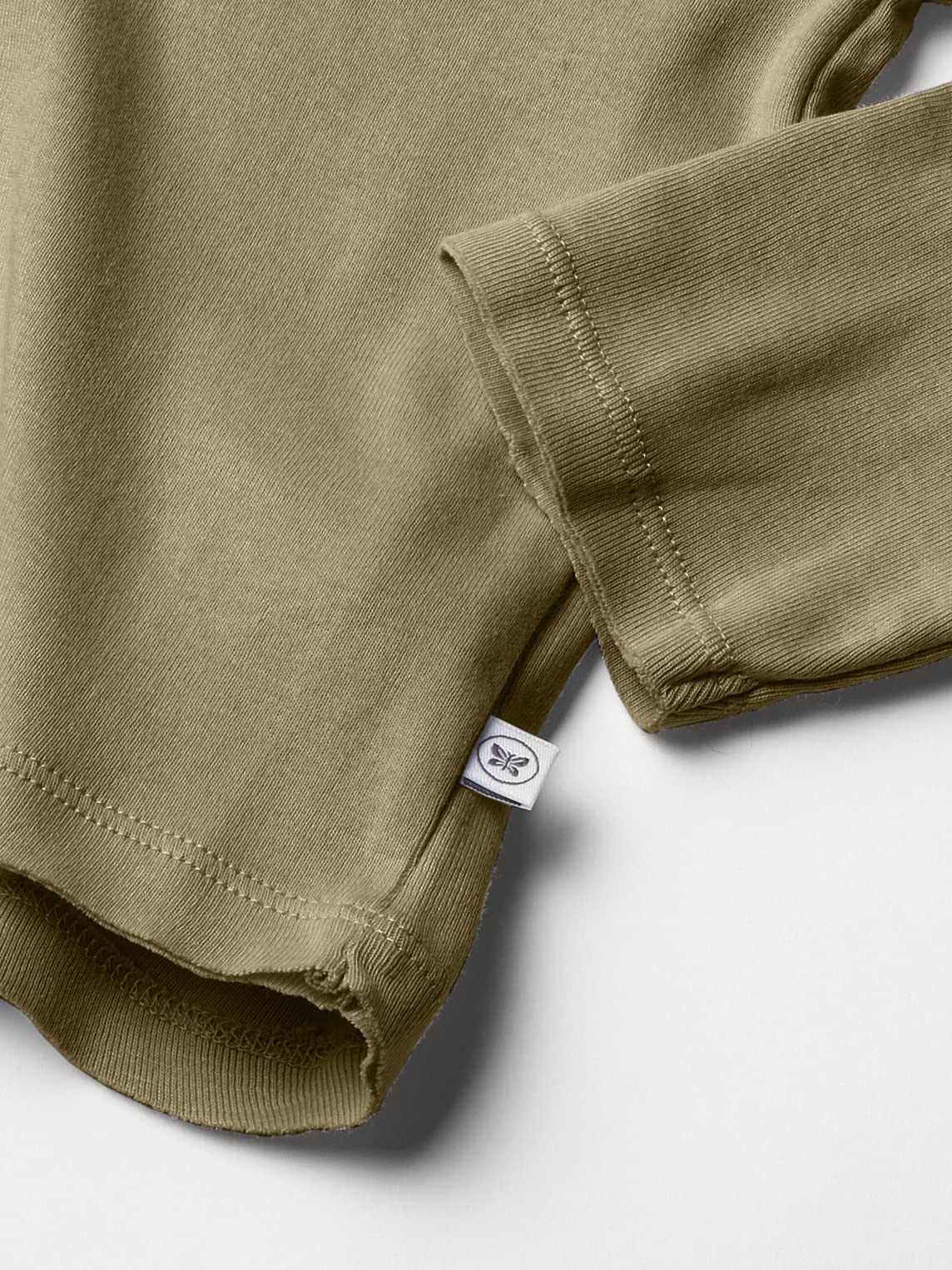 The Honest Company Dziecięca koszulka Henley z bawełny organicznej z długim rękawem