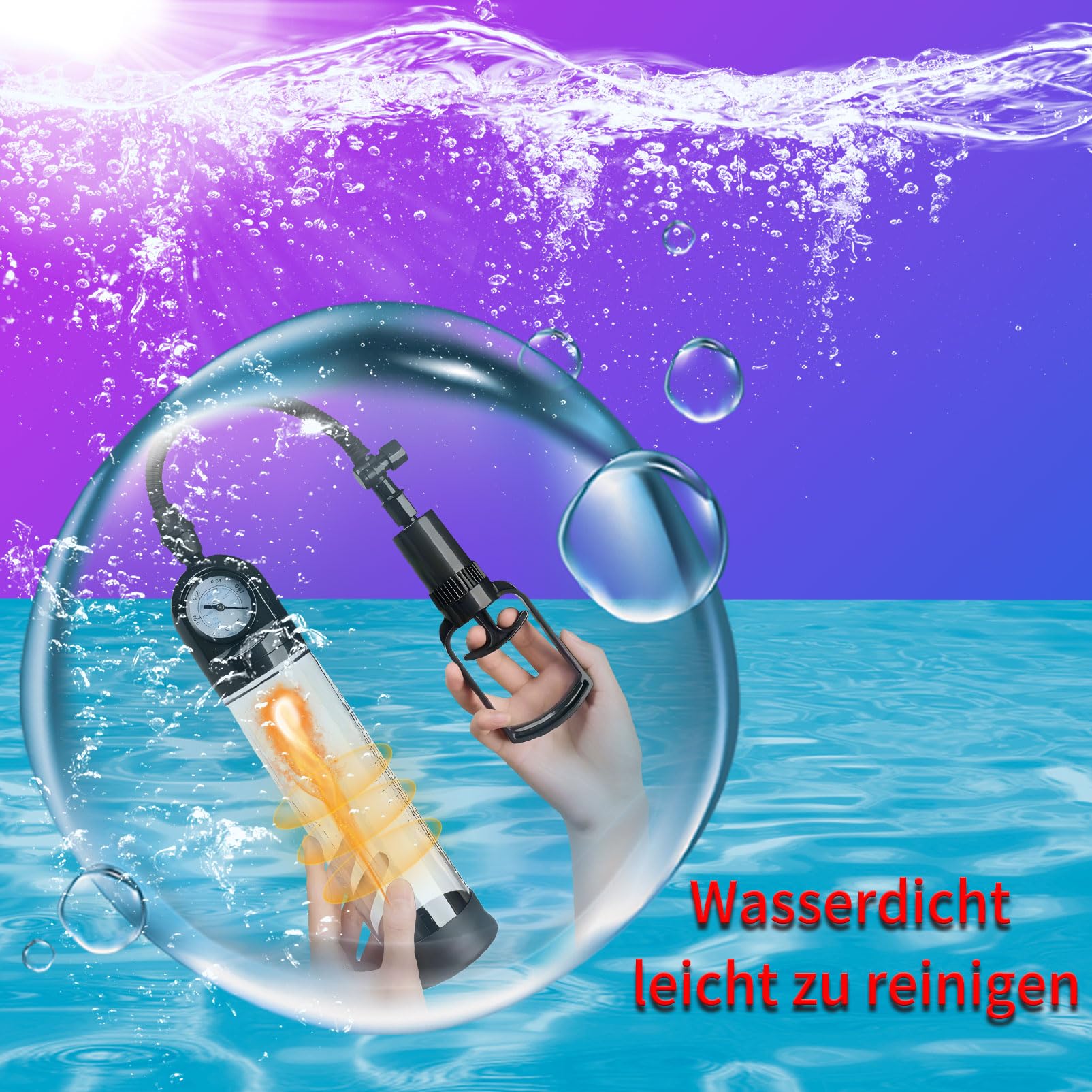penispumpe mit druckmesser Der Hasi Dildo