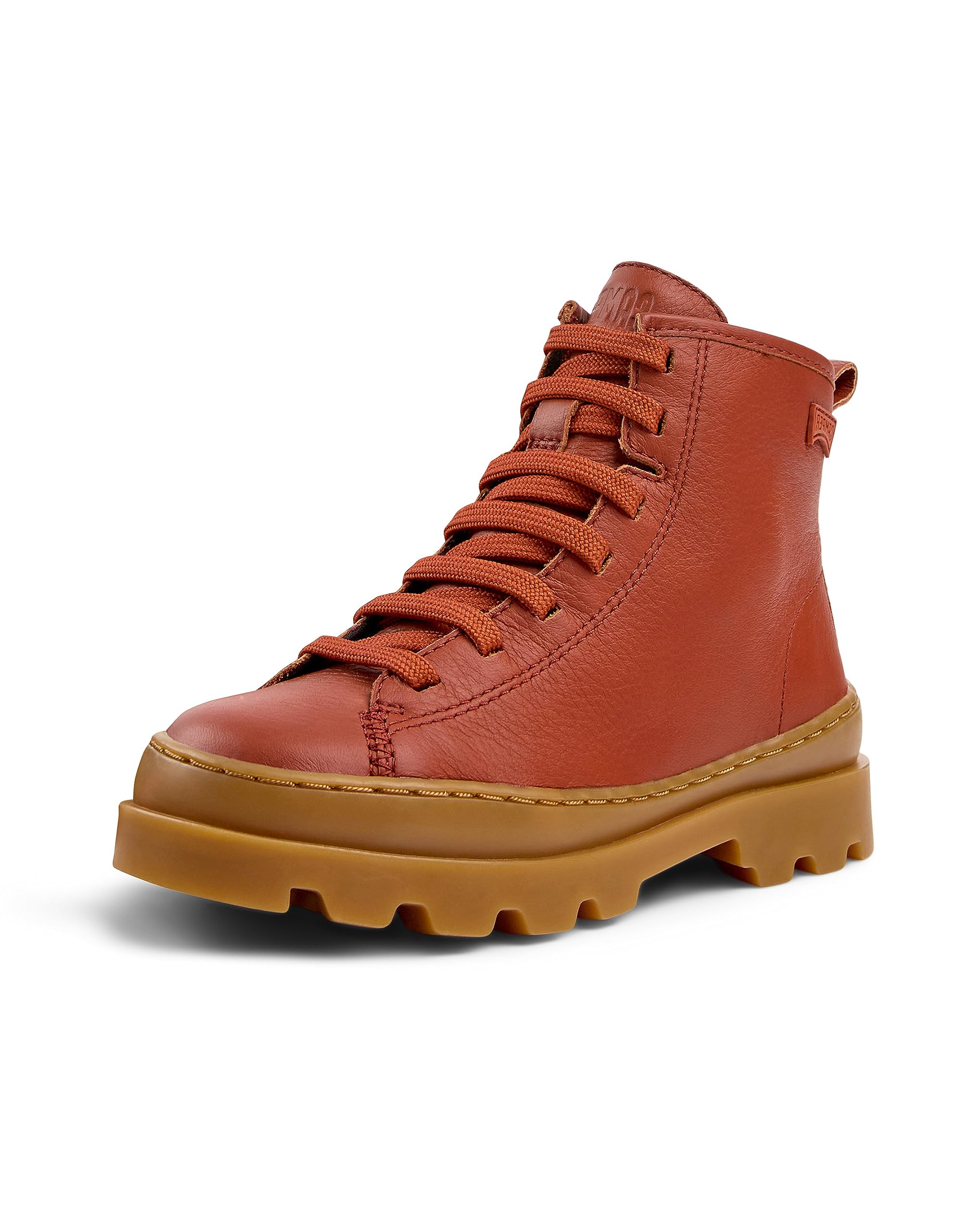 Camper Unisex Children's Brutus K900179 Ankle Boot, Red 018, 2.5 UK
