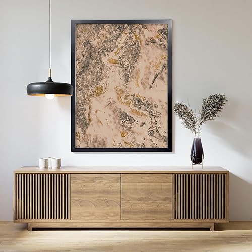 Miniatura 5 de LaVie Home Marco para póster de 24 x 32 pulgadas, 2 unidades, color negro, para exhibir imágenes de 24 x 32 pulgadas, marcos de rompecabezas de