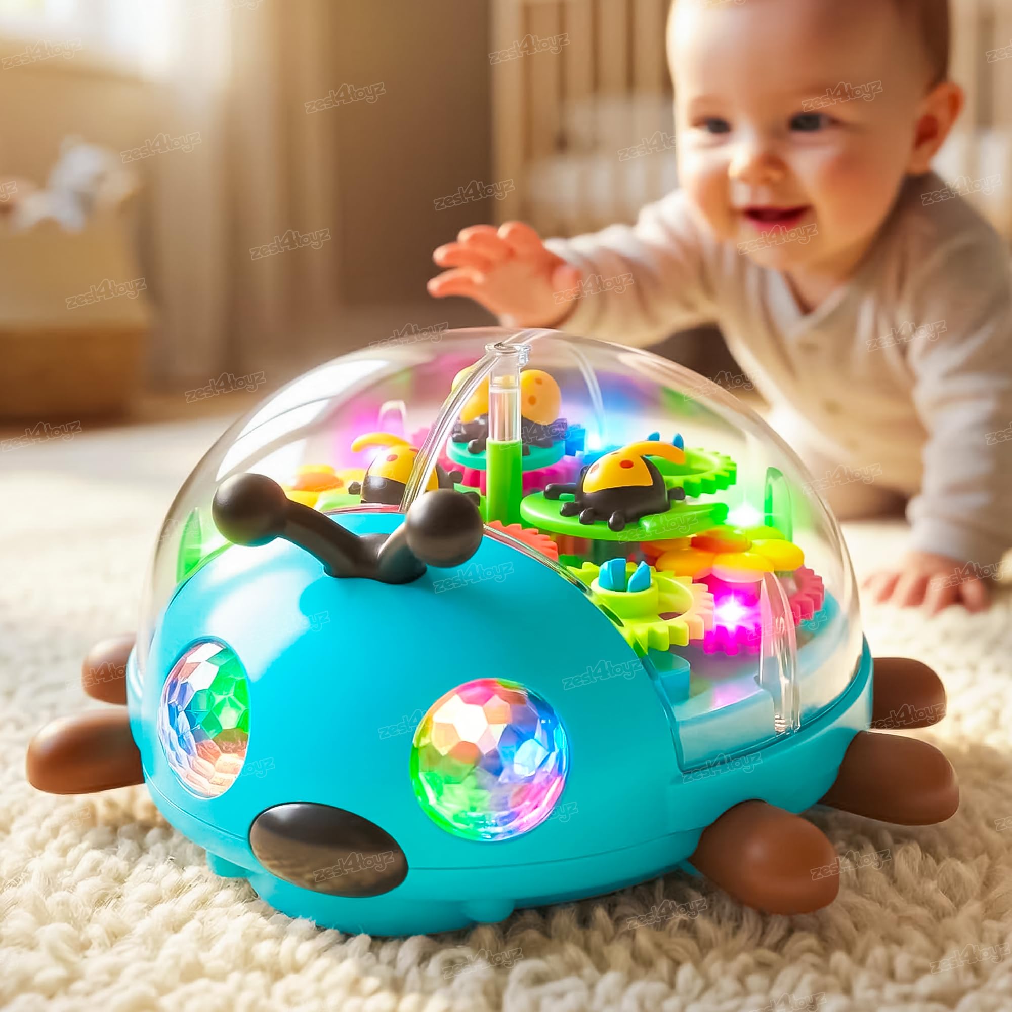 Buy Zest 4 Toyz Musical Toys for Kids Toys Transparent Gear