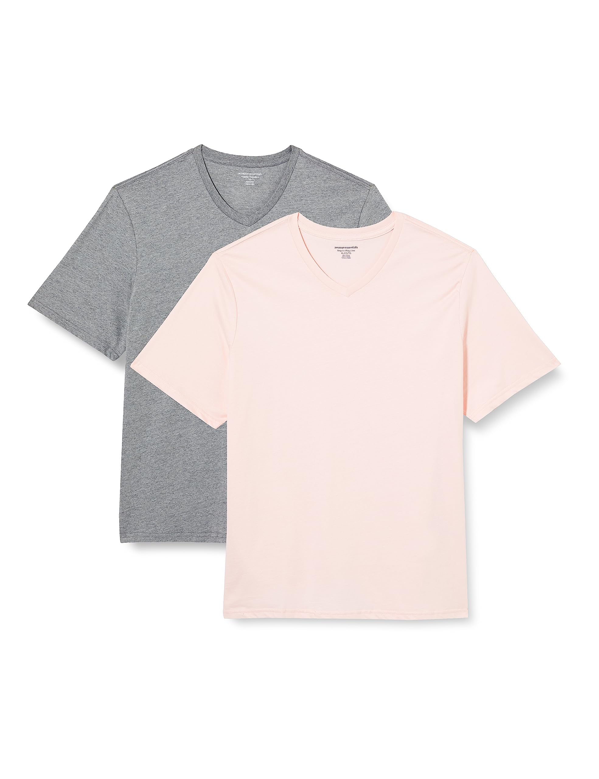 Amazon Essentials Herren Kurzärmelige T-Shirts mit V-Ausschnitt