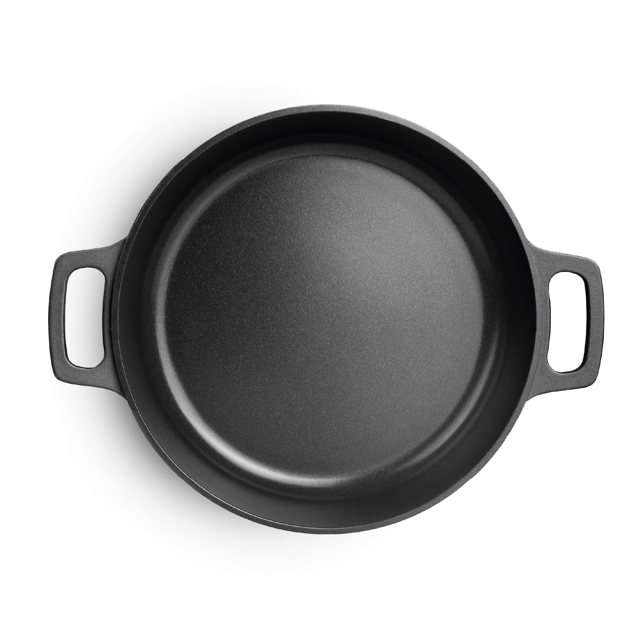 IBILI - Guisera Sin Tapa Esben 36 Cm, Aluminio Fundido, Antiadherente PFAS, Apta para induccion