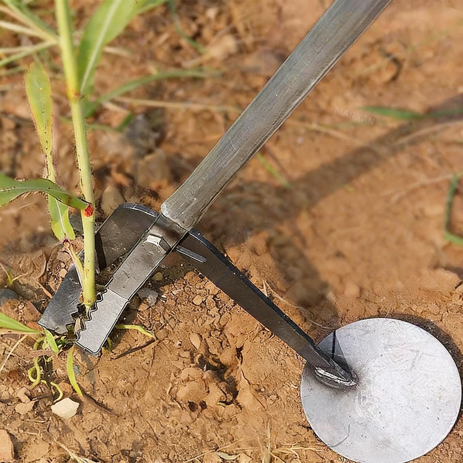 Estrattore di radici per impieghi gravosi con manico lungo, estrattore di erbe infestanti per steli di mais/tabacco/radici di cotone, estrattore di piante da terreni agricoli senza sforzo