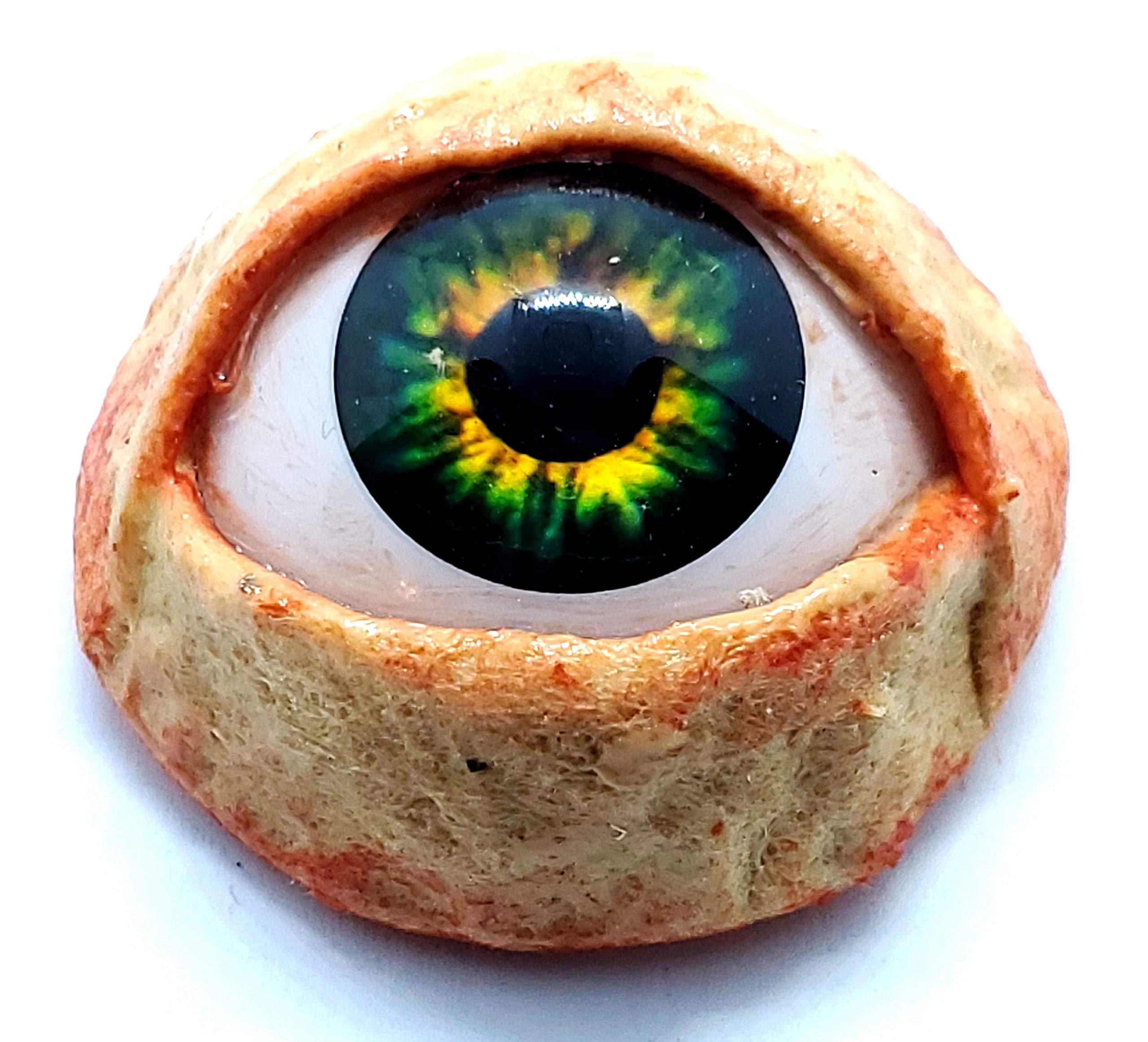 Realistic Life Size Acrylic Eye Dot for Halloween Props, Masks, Dolls, Crafts, Jewelry 1.25