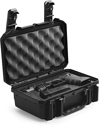 Evergreen X Seahorse 230 municiones universales impermeables y almacenamiento de pistolabala y funda protectora rígida para llevar con