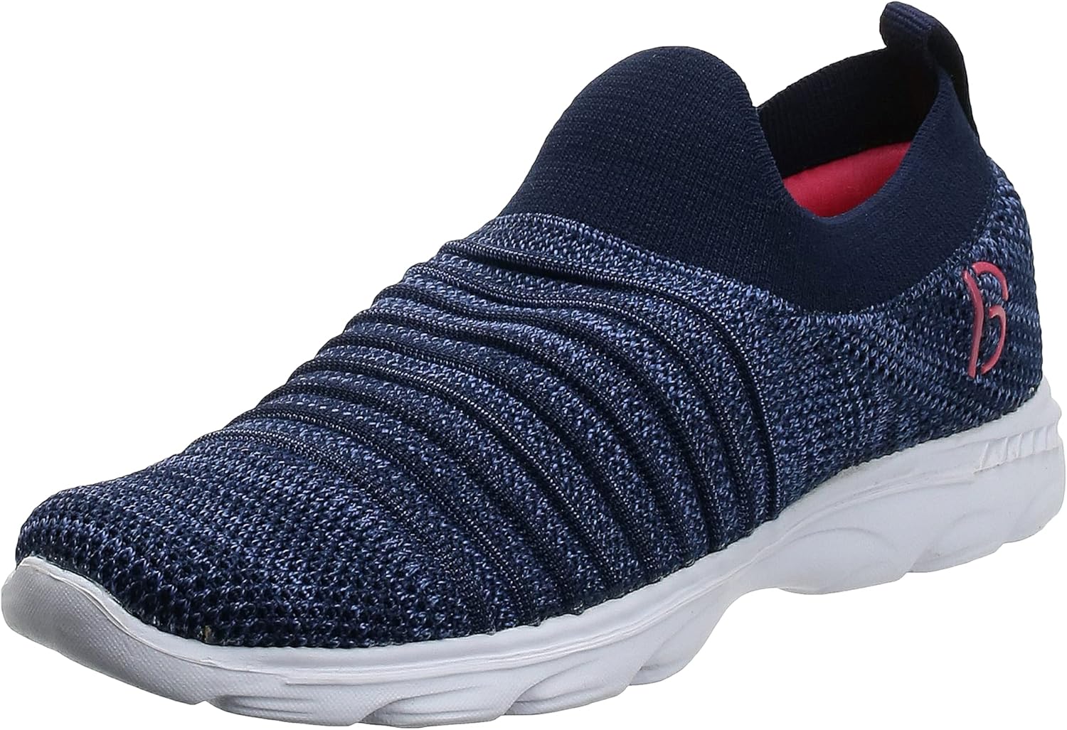 Bourge Women’s Micam-Z10 Classic Blue and Grey Sports Shoes