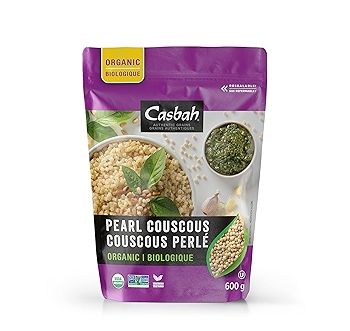 Casbah Organic Pearl Couscous - Non-GMO & Vegan