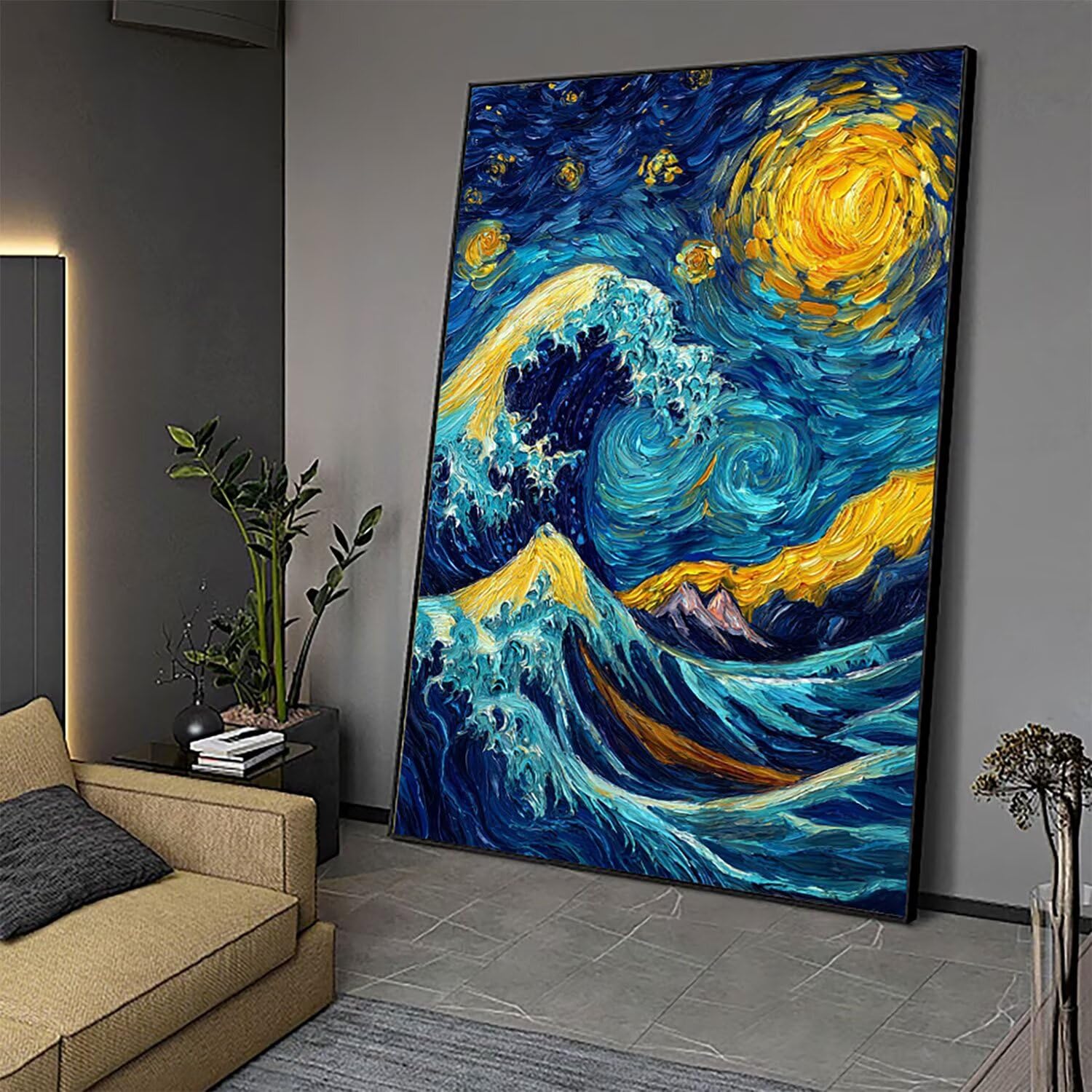 Malowanie diamentami Duże 90 x 60 cm Cartoon Diamentowe Malarstwo Kompletny zestaw, DIY Pełne wiercenie Mozaika Księżyc Mozaika Diament Malarstwo Kryształowe Diamenty Kryształowe Obrazy Kreatywne