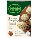 Bibigo Chicken and Vegetable Steamed Dumplings&comma; 6 Oz