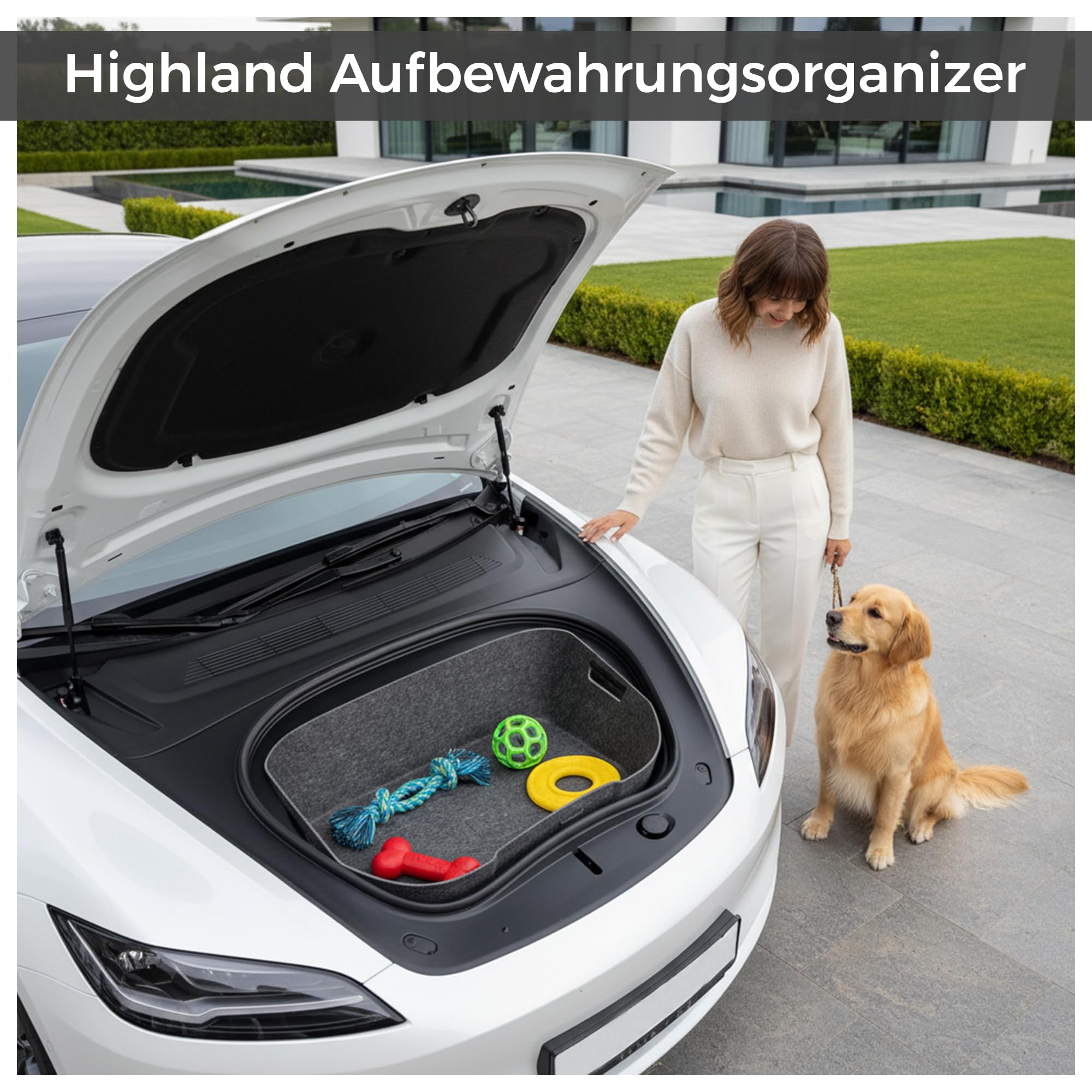 Tesla Model 3 Highland Kofferraum- & Frunk-Organizer Set 60L 88L Aufbewahrungsboxen 2021-2024
