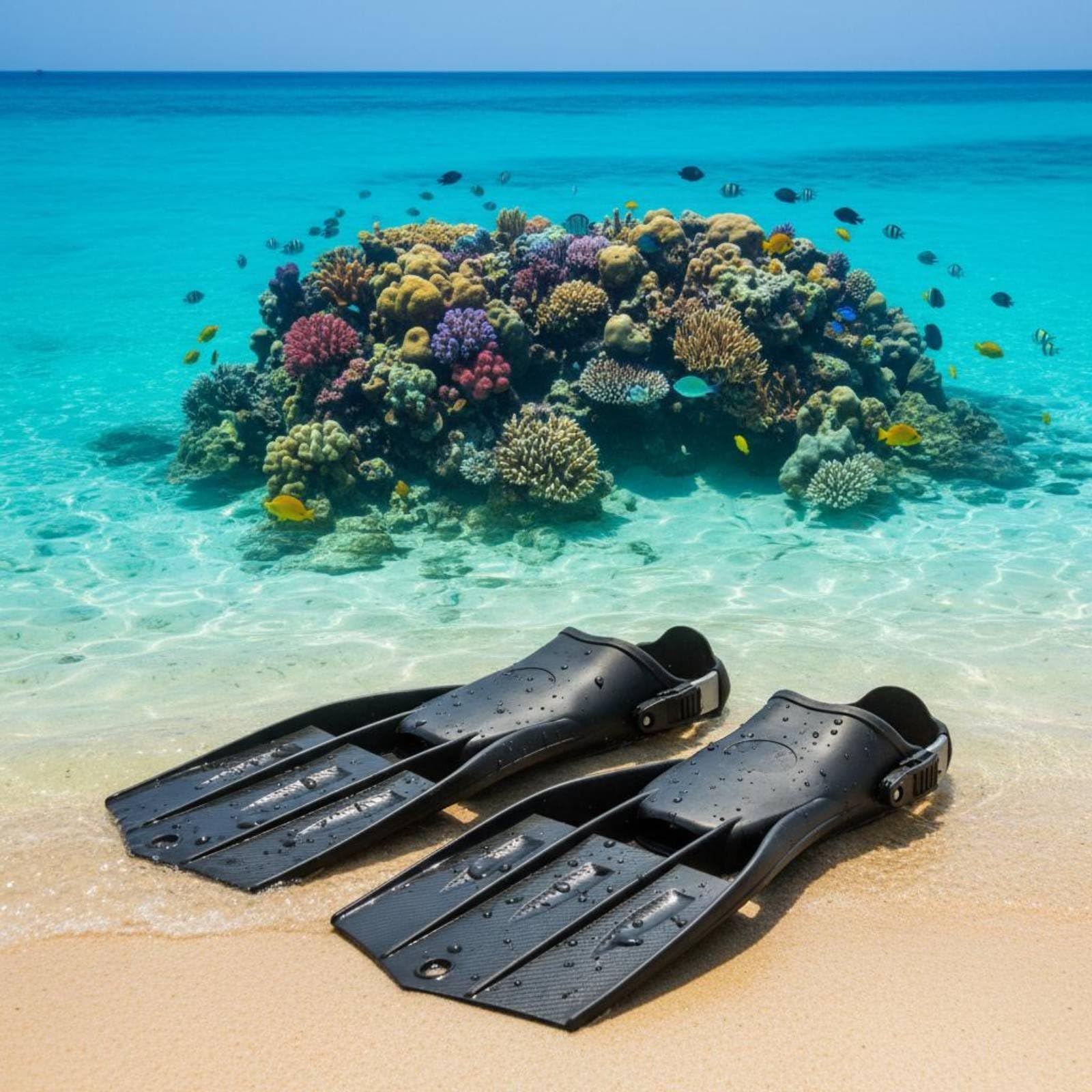 da Immersione Subacquee da Nuoto per Snorkeling con per Propulsione E Cinturino a Molla per Indosso Rapido Adatte a Immersioni Allenamento in Piscina