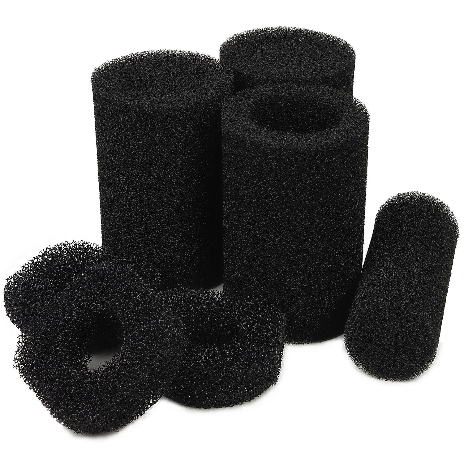 Round Foam Filter Sponge Set Fit for All Pond Solutions CUP-359 Filter(Pack of 3 Sets)