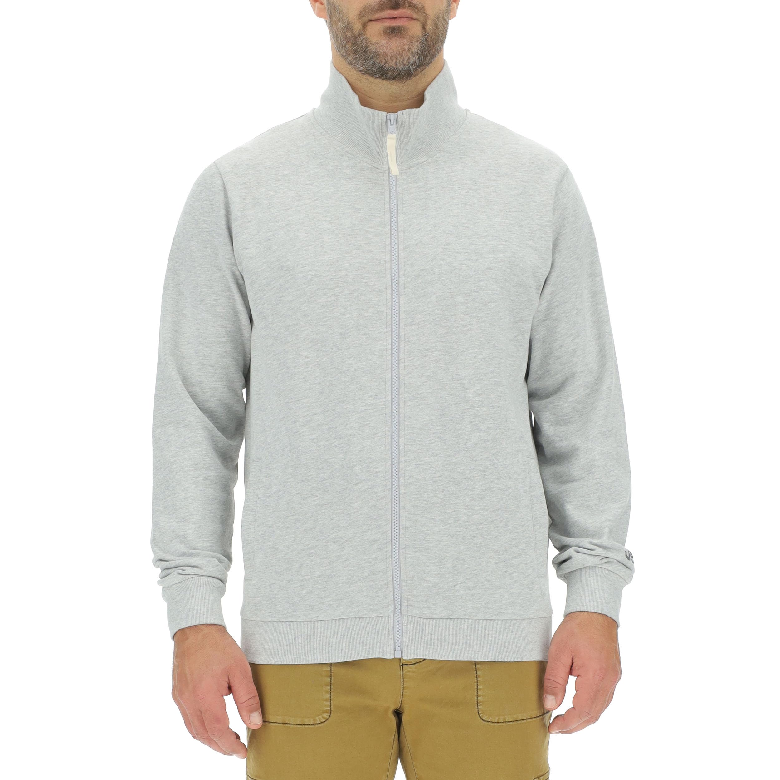 Sweatshirt Jeep J Man avec imprimé dos Move Mountains et zip intégral