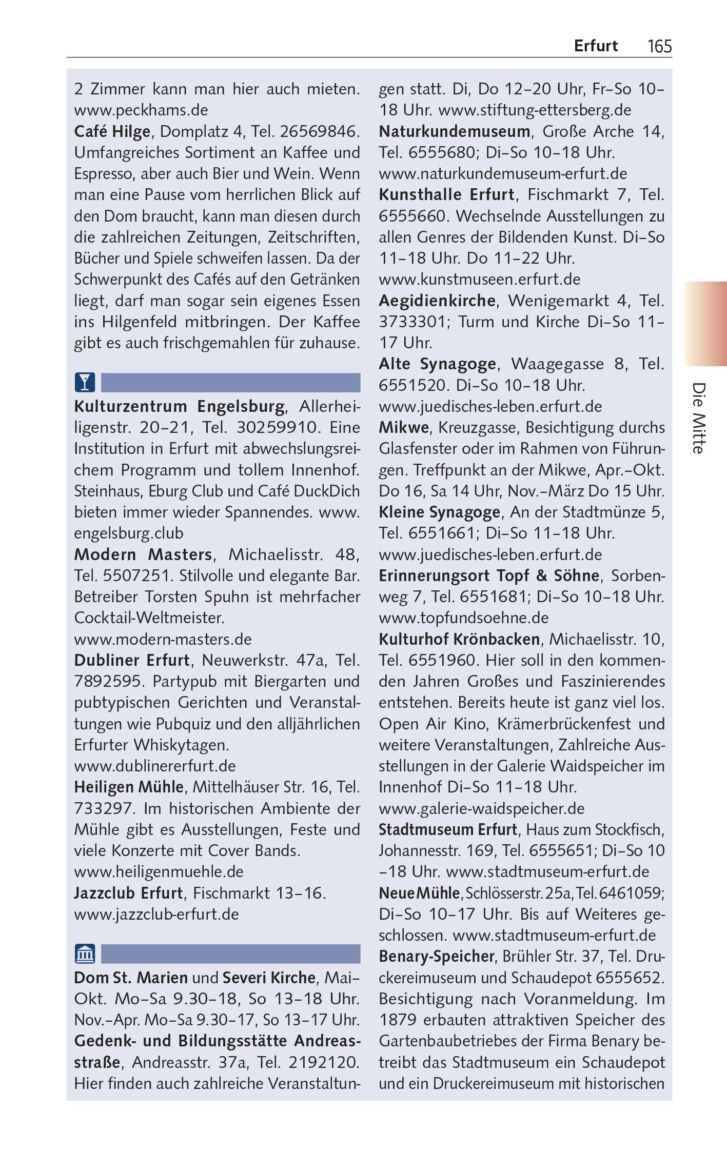 TRESCHER Reiseführer Thüringen: Erfurt, Weimar, Jena, Gotha, Eichsfeld, Thüringer Wald, Werratal, Vogtland und Saaletal