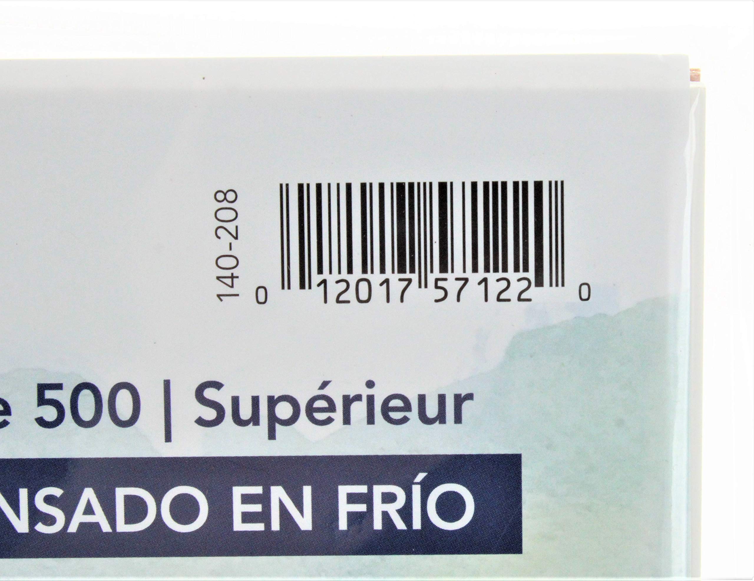 Strathmore 140–208 500 Series découpé papier aquarelle, 140 Alimenté Cold Press, 20,3 x 25,4 cm, 10 Feuilles 8-x-10-Inch White (3-pack)