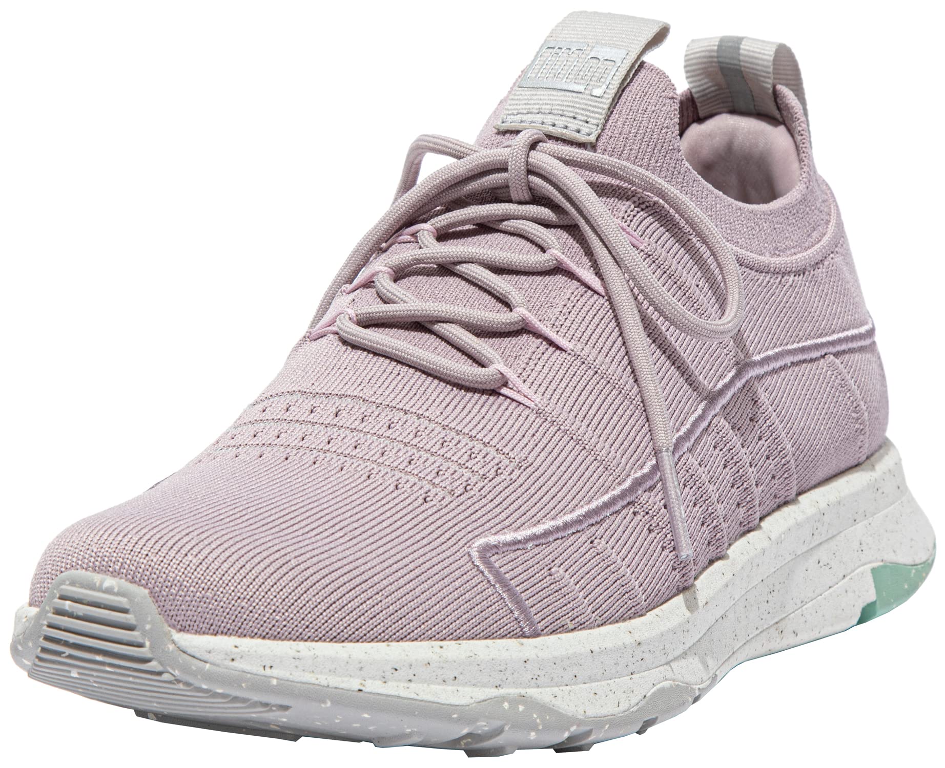 FitFlop Vitamin FF E01 Knit Sports Trainers Soft Lilac Mix 8.5 M (B)