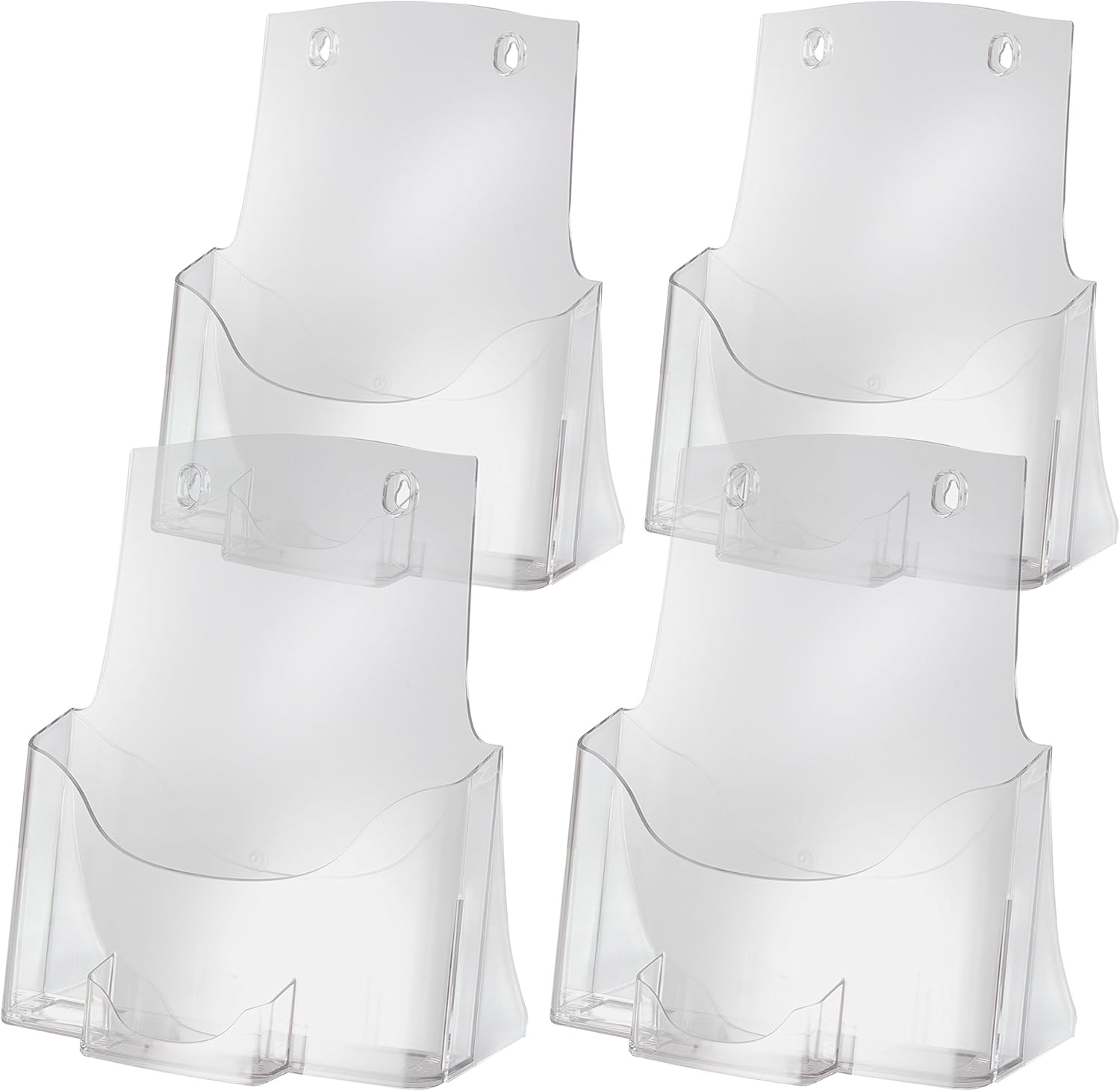 Porta-depliant SIGEL LH116 - Per Formato A5, Materiale Acrilico, Da Parete | Resistente A UV E Intemperie - Foto 3