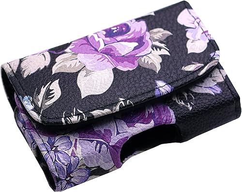 Miniatura 9 de Funda de diseño premium con clip para cinturón para bomba de insulina en tándem (todos los modelos t Slimt Slim G4  t Slim X2  t Flex) (F3-Blanco)