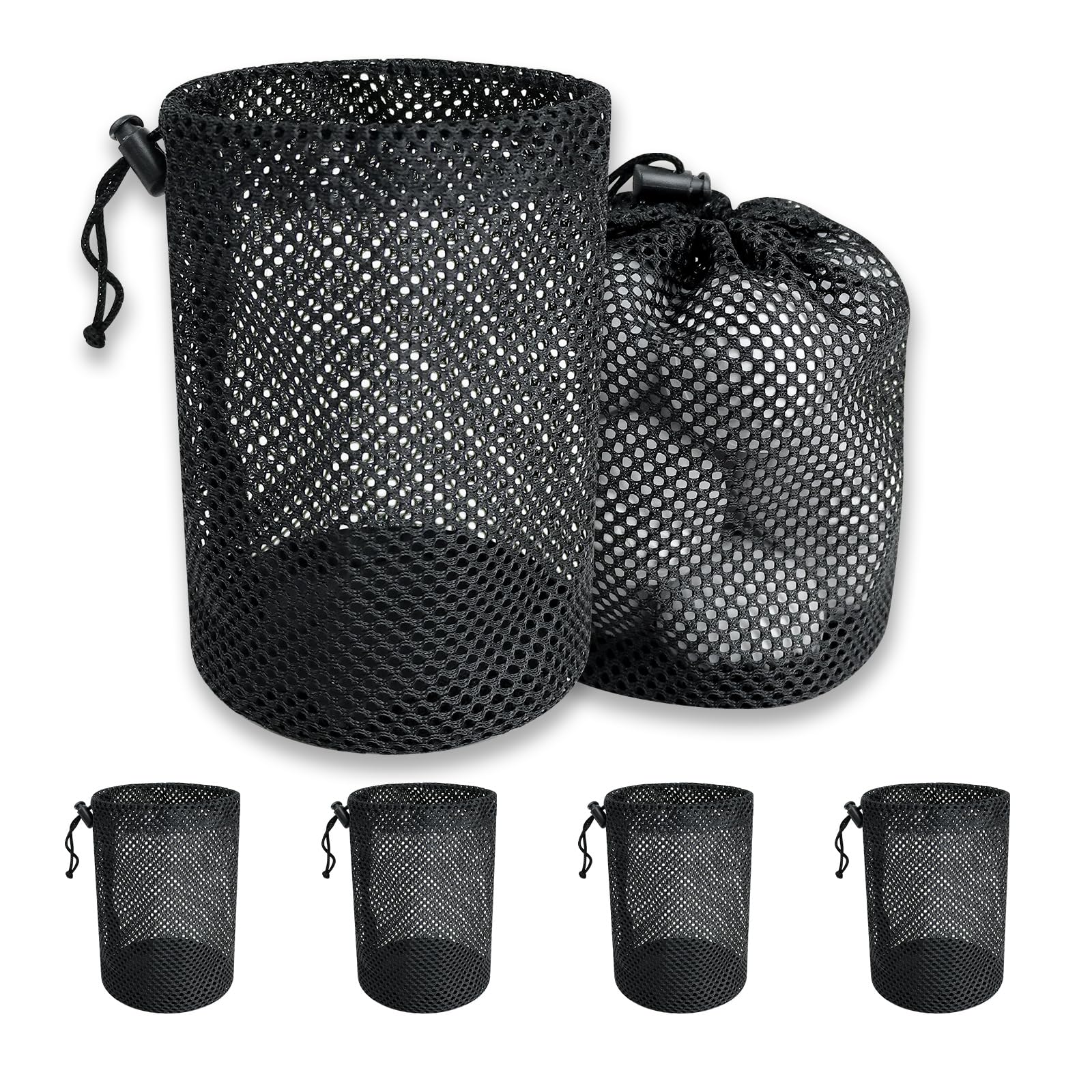 Mordx Golf Ball Storage Bag-6 Pack Mesh Bags